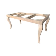 Evimeaksesuar 40*100 Cm Avangarde 4 Ayaklı Ahşap Puf(Bench) Hâm&Cilasız