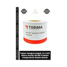 İnkjet Fotoğraf Kağıdı 12.7x65 Metre Parlak Dx100 Projeler Fotoğrafçılık Resim Basımı