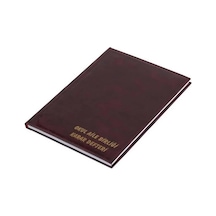 Gülpaş Okul Aile Birliği Karar Defteri Ciltli Suni Deri 522
