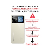 General Mobile Gm 26 Pro Uyumlu Sevimli Civciv Ve Kalp Desenli Baskılı Silikon Kılıf