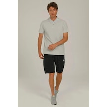 Lumberjack Erkek Basic Polo Yaka T-shirt Ct953 Gri/grey 13s43ct95 Gri