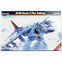 Mistercraft D053 1/72 Av-8b Harrier Iı Plus Bulldogs Savaş Uçağı Plastik Model Kiti-51320