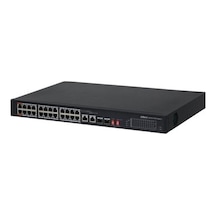 Dahua Pfs3226-24et-240 24 Port Megabit 24 Port Poe 240w +2 Port Combo Sfp Rack Mount Switch