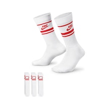 Nıke Unisex Dx5089-102 Beyaz 3'lü Çorap Beyaz