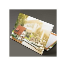 Emlak Ev Real Estate Birikim Hesap Makinası Kanvas Tablo