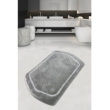 Genom Gri 70X120 Banyo Halısı