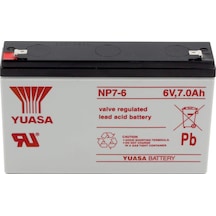 Yuasa Np7-6 6v 7ah Bakımsız Kuru Akü