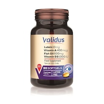 Validus Lutein 10 Mg Zeaxanthin 2 Mg Omega-3 30 Softjel