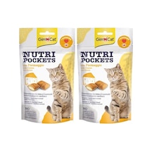 Nutripockets Kedi Ödülü Peynir Taurin, 60 G 2li Paket