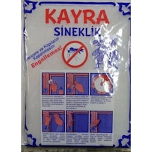 2 Adet Tek Kanat Cırtlı Sineklik Tül Sök Tak Yıka 75x125 Cm 75 X 125 Tül