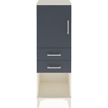 Arges Dolap 2 Raflı 2 Çekmeceli Tek Kapaklı 44x30x134 Aytaşı-antrasit Aytası