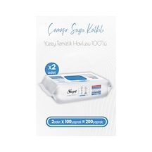 Sleepy Easy Clean Çamaşır Suyu Katkılı Yüzey Temizlik Havlusu 2 X 100'Lü 200 Yaprak