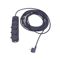 3lü 10 Mt Uzatma Kablosu Çantalı Kauçuk Priz 3x1.5 Cca Kablo 5399