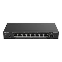 Ruıjıe Reyee Rg-es209mg-p 8 Port 10/100/1000/2500 Multi-gigabit 8 Port Poe+ 1x 10g Sfp 130w Rujıe Cloud Yonetılebılır De-219268