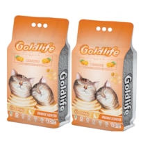 Goldlife Premium Portakal Kokulu Kedi Kumu 10 Lt 2 Adet