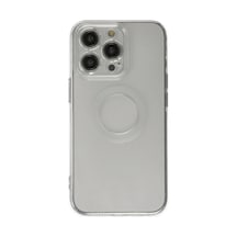Apple İphone Uyumlu 14 Pro Kılıf Santa Lens Silikon - Şeffaf Çok Renkli