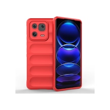 Ilkeshop Newface Xiaomi Mi 13 Kılıf Optimum Silikon - Kırmızı