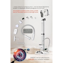 Youban KF-1804 Çok Fonksiyonlu Standlı Buharlı Temizlik Makinesi