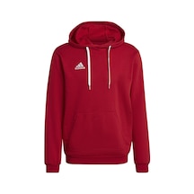 Adidas Entrada 22 Sweat Hoodie Erkek Futbol Sweatshirts H57514 Kırmızı H57514 Kırmızı