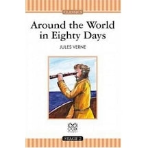 Around The Worl İn Eighty Days - Junes Verne - 1001 Çiçek