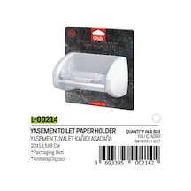Yasemen Kapaklı Wc Kağıtlık Bx40 Çok Renkli
