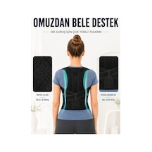 Agc Uygun Sepet Dik Duruş Korsesi Fileli Sırt Ve Bel Destekli Ayarlanabilir Omuz Destek Korsesi Renk Renk