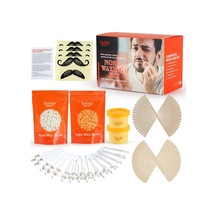 Yifomall Burun Kılı Alma Ağda Seti Ağda Fasulyesi Bıyık Çıkartmaları Burun Kaş Kılı Alma İçin