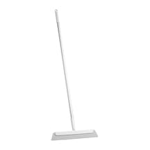 Quick Saplı Yer Sileceği Uzunluk 116 Cm Oynar Başlıklı Plastik Yer Temizleme Aparatı Beyaz Silecek Beyaz - 902431854 Beyaz