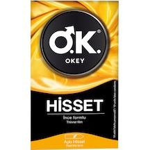 3 Adet Okey Prezervatif Hisset 2023 10'lu