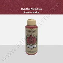 Cadence Style Matt Akrilik Boya 120 Ml. S9041 Carmine