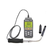 Tenmars Tm-4002 Tel Tipi ''hot Wire'' Sensörlü Hava Hızı Debi Sıcaklık Ve Nem Ölçer