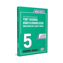 2024 Meb Yurt Dışında Görevlendirilecek Öğretmenleri Seçme Sınavı Tamamı Çözümlü 5 Deneme Sınavı Editör Yayınevi