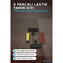 Bay 6 Parçalı Patlak Lastik Tamir Kiti Araba Motosiklet Bisiklet Onarım Seti Bx-313440 Najmaddin