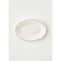 Bella Maison Victoria Porselen Sunum Tabağı Gold 25 Cm Gold 2