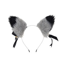 Yifomall Şık Tilki Kulaklı Saç Aksesuarı: 2 Farklı Stil İçin Peluş Kulaklar Ve Siyah Bant Seti 12cm X 9cm Yifomall Şık Tilki Kulaklı Saç Aksesuarı: 2 Farklı Stil İçin Peluş Kulaklar Ve Siyah Bant Seti 12cm X 9cm