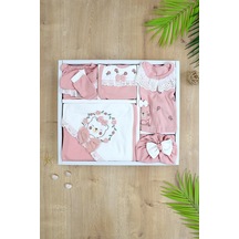 Sitilin Kız Bebek Hastane Çıkışı 10 Yenidoğan Set Stl6743 Beyaz