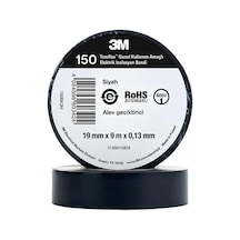 Temflex Elektrik İzolasyon Bandı Siyah 0,13 Mm X 19 Mm X 9 Metre