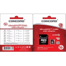 Concord 16 Gb Micro Sd Hafıza Kartı
