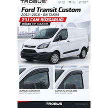 Ford Transit Custom Deluxe 2012-2018 Mügen Cam Rüzgarlığı 2'li Takım
