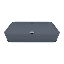 Creavit Ultra 60 CM Tezgah Üstü Lavabo-Basalt Mat Ul060.20000 Lacivert