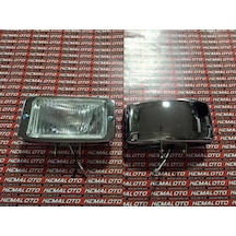 Dikdörtgen Sis Lambası Beyaz Metal 14.5cm x 8cm
