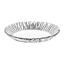Pasabahce 6'lı Aurora Oval Tabak 25 Cm Şeffaf