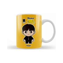 Bts Suga Butter Version In Minime Style Kupa Bardak Porselen Karışık