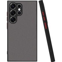 Samsung Galaxy Uyumlu - S25 Ultra Kılıf Montreal Silikon Kapak - Siyah