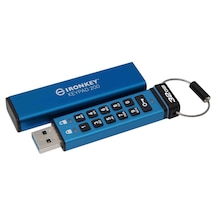 Kingston 32 GB IronKey Keypad 200 USB 3.2 Gen1 IKKP200-32GB USB Bellek