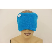 Havlu Göz Bandı Bukle Göz Dinlendirici Yoga Uyku Stres Maskesi 001