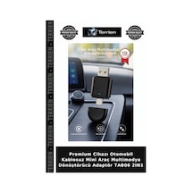 Premium Cihazı Otomobil Kablosuz Mini Araç Multimedya Dönüştürücü Adaptör Tab06 2ın1 Diğer