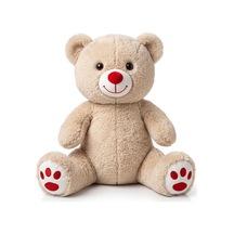 Bezos 50 Cm Oturan Ayı Peluş Oyuncak Bzoshb Çok Renkli