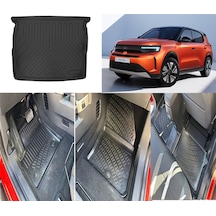 Opel Frontera Elektrikli 2025 Ve Sonrası 3d Paspas Ve Üst Bagaj Havuzu