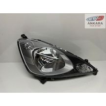 Honda Jazz 2009 - 2011 Ön Far Lambası Sağ Elektrikli Tip - Motorsuz
